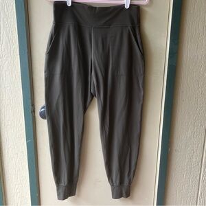 Lululemon womens align jogger size 10 olive army green leggings